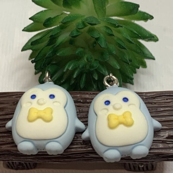 Penguin Earring, Penguin Jewelry, Gift Idea, Silly Earring, Cute Earring - Picture 3 of 6